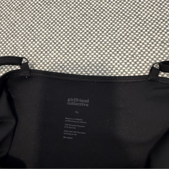 Girlfriend Collective The Unitard Black Knit Size XL - Picture 9 of 15